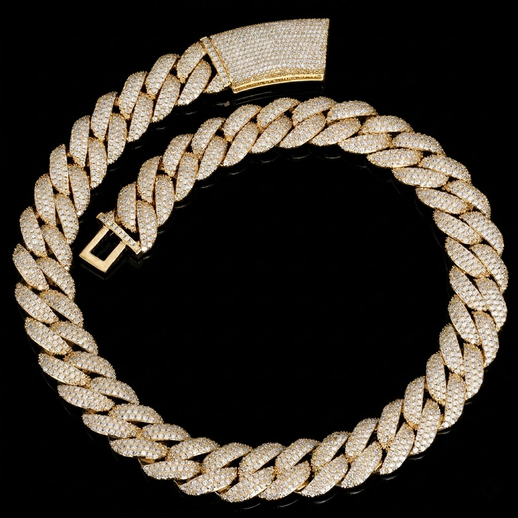 18mm Cuban Link Chain - Gold