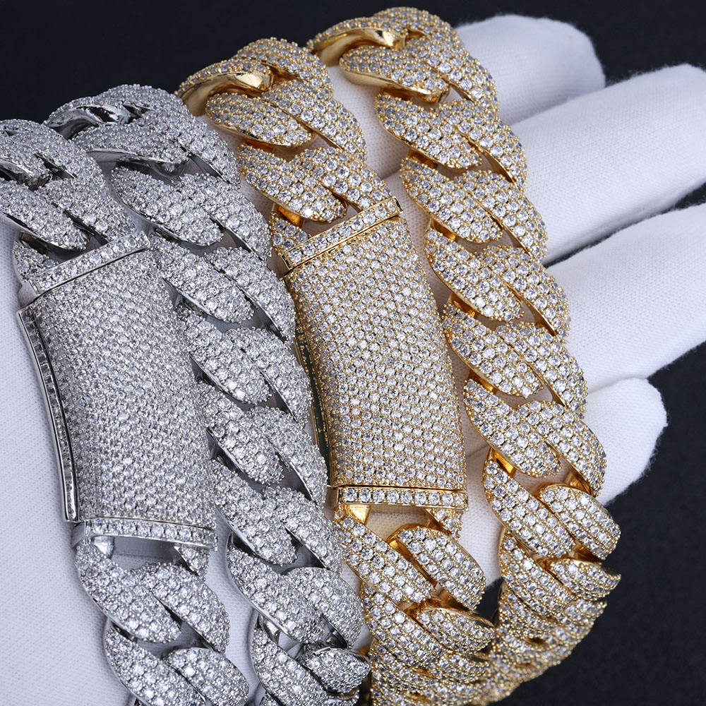 18mm Cuban Link Chain - Silver